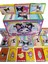 Kuromi Karakter Oyun Kağıtları 5 Mini Kutu 30 Kart + 5 Sticker | Şeker ve Mini Oyuncak Hediyeli 1