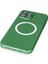 iPhone 12 Pro Kılıf Jack Magneticsafe Lens Silikon - Yeşil 5