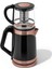 2l Cam Demlik ve Çelik Su Isıtıcıyla Modern Çay Makinesi Siyah 2
