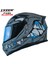 Forza Fx Allrisky Igator Full Face ( Kapalı ) Güneş Vizörlü ( Gözlüklü ) Motorsiklet Kaskı 4