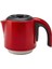 Çelik Demlikli 2'li Çay ve Su Isıtıcı, Kırmızı Renk 6