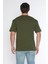 Erkek Bisiklet Yaka %100 Pamuk Oversize T-Shirt 3