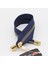 Dip Kapalı Metalize Dişli Çanta Fermuarı 30CM Lacivert - Diş Rengi Gold - 1 Adet 1
