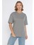 Erkek Bisiklet Yaka %100 Pamuk Oversize T-Shirt 6