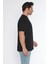 Erkek Bisiklet Yaka %100 Pamuk Oversize T-Shirt 2