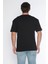 Erkek Bisiklet Yaka %100 Pamuk Oversize T-Shirt 3