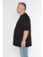 Erkek Bisiklet Yaka %100 Pamuk Oversize T-Shirt 5