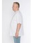 Erkek Bisiklet Yaka %100 Pamuk Oversize T-Shirt 5