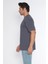 Erkek Bisiklet Yaka %100 Pamuk Oversize T-Shirt 2