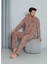 Polar Erkek Pijama Takımı Sütlü Kahve 3