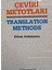 Çeviri Metotları Translatıon Methods - Ertan Ardanancı (1995 Basım) 1