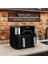 Çift Bölmeli 8l Airfryer, 2850W, Siyah, Çok Renkli Seçenekler 4