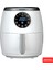 5,5l Dijital Airfryer Fritöz Beyaz, Sağlıklı ve Pratik Pişirme Cihazı 1