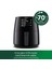 Siyah Airfryer 0.8kg, 4.1l Kapasiteli, Sağlıklı ve Pratik Kullanım Sağlar 4