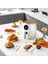 5,5l Dijital Airfryer Fritöz Beyaz, Sağlıklı ve Pratik Pişirme Cihazı 4
