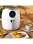 5,5l Dijital Airfryer Fritöz Beyaz, Sağlıklı ve Pratik Pişirme Cihazı 7