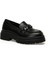25K-2111 5pr Siyah Kadın Loafer 10