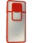 Xiaomi Redmi Note 9 Pro Kılıf Palm Buzlu Kamera Sürgülü Silikon - Kırmızı 3