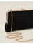 Süet Clutch Çanta Siyah 5