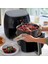 Yüksek Kapasiteli Siyah Airfryer, 1,4 Kg, 2225 W, Yağ Azaltma Teknolojisi 3