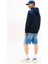 Tommy Hılfıger Erkek Marka Logolu Kapüşonlu Organik Pamuklu Kanguru Ceplli Günlük Kullanıma Uygun Lacivert Sweatshirt DM0DM21623 C1G 4