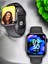 Renkli Amoled Akıllı Saat, Su Geçirmez, Bildirim ve Konuşma Özellikli, Gps'li 3