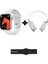 Akıllı Saat ve Bluetooth Kulaklık Ikili Paket, Ekstra Kordon Hediye 3