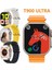 Turuncu Akıllı Saat 49MM, 2.09 Inç, Ios ve Android Uyumlu, Türkçe Menü 6