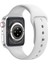 44 mm Gümüş Akıllı Saat, Ios ve Android Uyumlu + Yedek Kayış 1