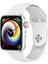 44 mm Gümüş Akıllı Saat, Ios ve Android Uyumlu + Yedek Kayış 3