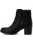 24K-1031 5pr Siyah Kadın Topuklu Bot 11