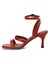 25S-218 5fx Kırmızı Kadın Topuklu Sandalet 11