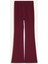Fit Flare Fit Toprlayıcı Yüksek Bel İspanyol Paça Standart Boy Ribana Sporcu Pantolon F5040AX25WN 3