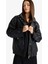 Afra x Defacto Dad Fit Fermuarlı Suni Deri Mont F5483AX25WN 6