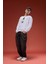 Boxy Fit Bisiklet Yaka Baskılı Sweatshirt E9331AX25AU 2