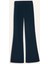 Fit Flare Fit Toprlayıcı Yüksek Bel İspanyol Paça Standart Boy Ribana Sporcu Pantolon F5040AX25WN 3