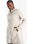 Fit Su Geçirmez Softshell Slim Fit Dar Kesim Kapüşonlu Fermuarlı Cepli Parka E5702AX25AU 1