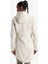 Fit Su Geçirmez Softshell Slim Fit Dar Kesim Kapüşonlu Fermuarlı Cepli Parka E5702AX25AU 7