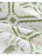 Botanical Garden Pamuk Polyester Masa Örtüsü 150X200 cm Beyaz - Yeşil 3