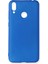 Huawei Honor 8c Kılıf First Silikon - Mavi 1