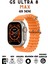 Turuncu, 49MM, Gps, Nfc, Siri Uyumlu, Aktif Akıllı Saat, 2.08" Ekran, Kordon Kilitli 1