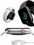 Şık ve Renkli 44 mm Dokunmatik Akıllı Saat, Unisex, Amoled Ekranli 3