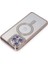 iPhone 14 Pro Kılıf Joke Simli Magneticsafe Kılıf - Pembe 2