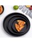 Yuvarlak Pizza Kalıbı Plaka Pizza Tepsisi Derin Tepsi Karbon Çelik Yapışmaz Kalıp Pişirme Fırını Aracı Pişirme Kalıbı Tepsisi 9 Inç Altın (Yurt Dışından) 4