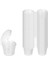 100 Adet Kapaklı Küçük Plastik Kaplar, 25 ml Küçük Sos Kapları, Sos Sosları, Salatalar Için Plastik Kaplar, Jöle Kapları (Yurt Dışından) 1