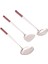 Wok Spatula ve Kepçe, Kepçe Alet Seti, Wok Için 17 Inç Spatula, 304 Paslanmaz Çelik Wok Spatula (Yurt Dışından) 4