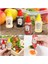 Bento Kutusu Aksesuarları Için Mini Ketçap Şişeleri, Mini Sos Şişeleri, Plastik Şişeler ve Kaplar, Boş Ketçap (Yurt Dışından) 3