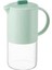 Taşınabilir Cam Su Sürahisi Kapaklı Mutfak Kahve Potu Saplı Kahve Çaydanlık Kahve Takımı Çay Takımı 1800ML Açık Yeşil (Yurt Dışından) 1