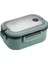 Sevimli Öğle Yemeği Kutusu Taşınabilir Bölmeler Mikrodalga Bento Öğle Yemeği Kutusu Okul Açık Hava Kamp Piknik Yemek Kabı Yeşil (Yurt Dışından) 1