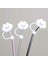 10 Adet Cam Pipet Paslanmaz Çelik Pipet Kapağı Toz Geçirmez Pipet Tıkacı Toz Geçirmez Pipet Kılıfı 8 mm Çaplı Pipet (Yurt Dışından) 3